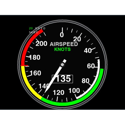 ELM310 3.0" Flight Instrument