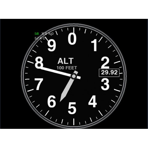 ELM310 3.0" Flight Instrument