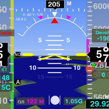 ELM310 3.0" Flight Instrument