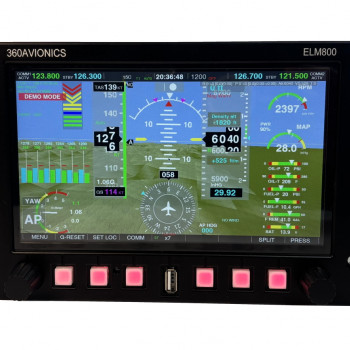 ELM800 8" EFIS with Touch display HD