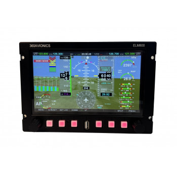 ELM800 8" EFIS with Touch display HD