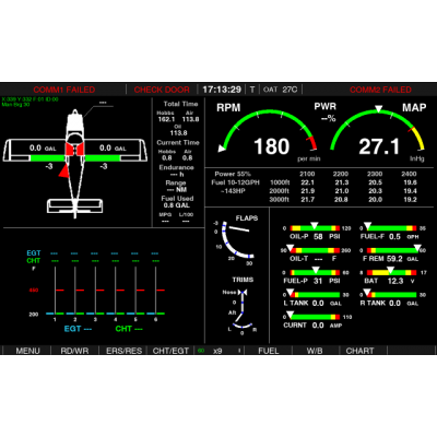 ELM1000 10.2" EFIS with Touch display HD ELM1000 10.2" EFIS with Touch display HD