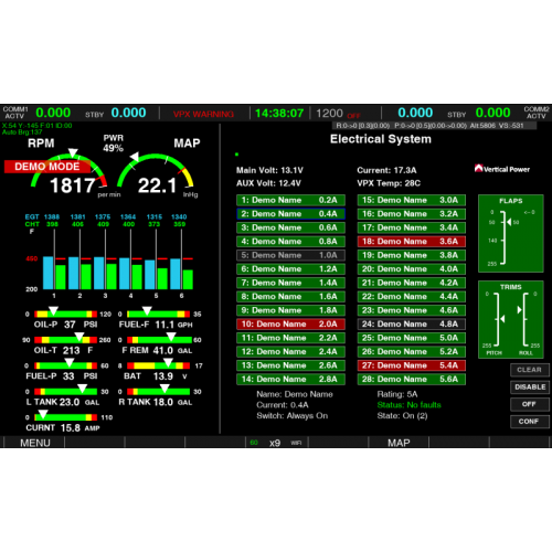 ELM1000 10.2" EFIS with Touch display HD ELM1000 10.2" EFIS with Touch display HD
