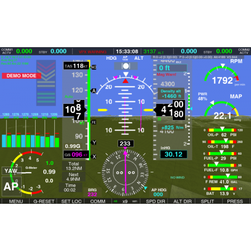 ELM1000 10.2" EFIS with Touch display HD ELM1000 10.2" EFIS with Touch display HD